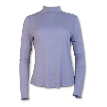 Purnell Mock Turtle Neck Sweater - Womens, Light Blue, L, 10203591-LIGHT BLUE-L