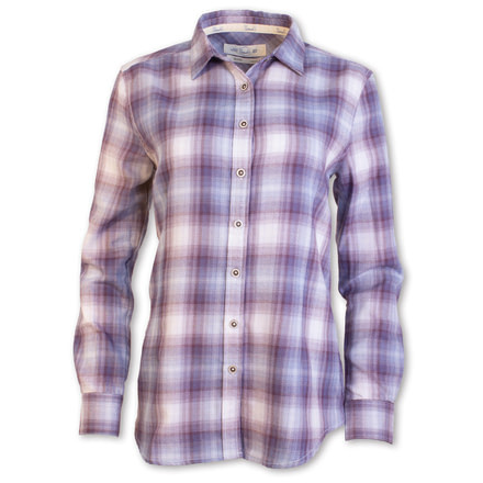 Purnell Performance Flannel - Womens, Purple, M, 10204501-PURPLE-M