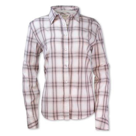 Purnell Pink Madras Shirt - Womens, Pink, Medium, 10204606-605-M