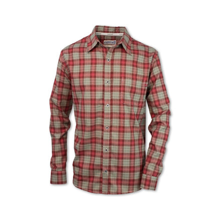 Purnell Tilden Performance Plaid Flannel - Mens, Red, Large, 10104650-600-L