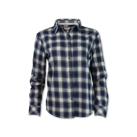 Purnell Vintage Plaid Flannel - Womens, Blue, Large, 10204603-430-L