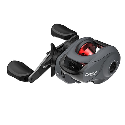 Quantum Invade Baitcast Reel, 6.1-1, 4+1, Left Hand, Dark Gray, INV101S.BX3