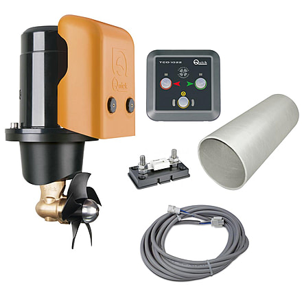 Quick BTQ 125-40 DC Bow Thruster Kit - 12V, 40kfg, 2.2kw 55536