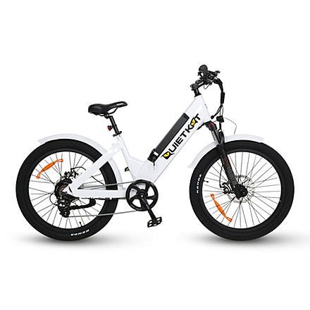 QuietKat Villager 5, White, Small, 16 in, 20 VIL 50 WHT 16