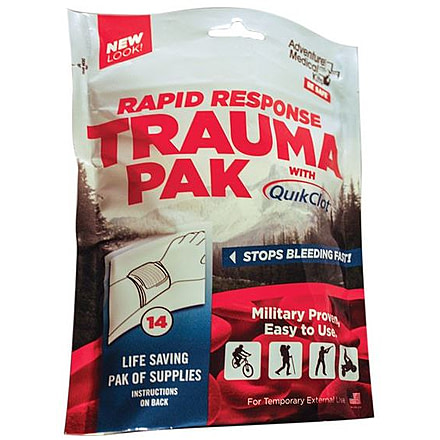 QuikClot Rapid Response Trauma Pak with QuikClot 2064-0294