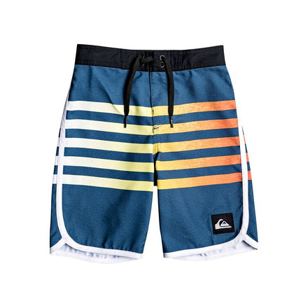 Quiksilver Everday Grass Roots 14 Inch - Boys, Moonlit Ocean, 6, EQKBS03225-BYK6-6