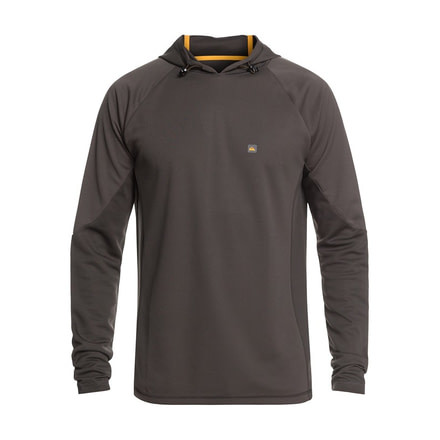Quiksilver Hooked Hoodie - Mens, Raven, Small, EQMWR03052-KSQ0-S