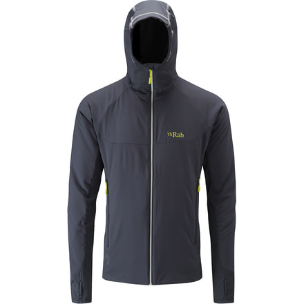 Rab Alpha Flux Jacket - Men's-Beluga/Beluga/Ash-X-Large