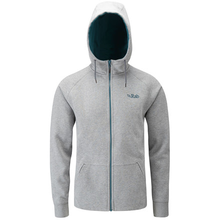 Approach Hoody - Mens -Grey Marl-X-Large