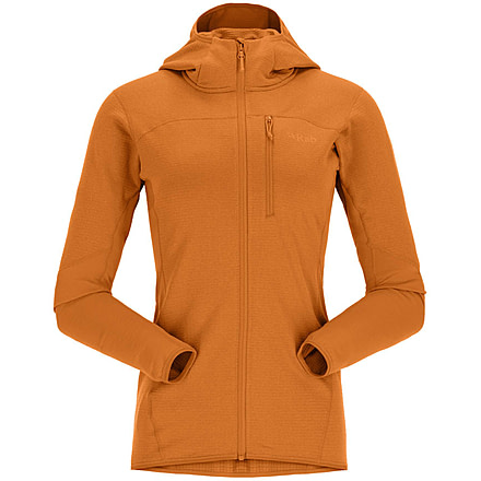 Rab Ascendor Hoody - Womens, Marmalade, 14, QFF-43-MAM-14