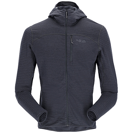 Rab Ascendor Light Hoody - Mens, Beluga, Medium, QFF-46-BEL-MED