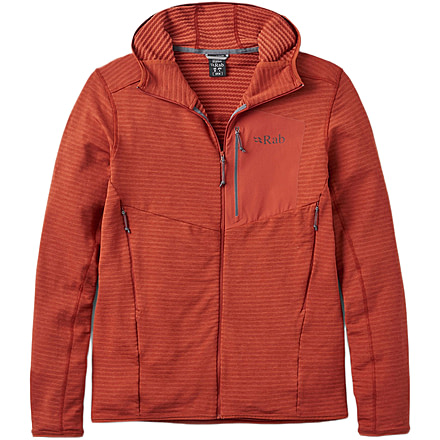 Rab Ascendor Light Hoody - Mens, Tuscan Red, Extra Large, QFG-58-TRD-XLG