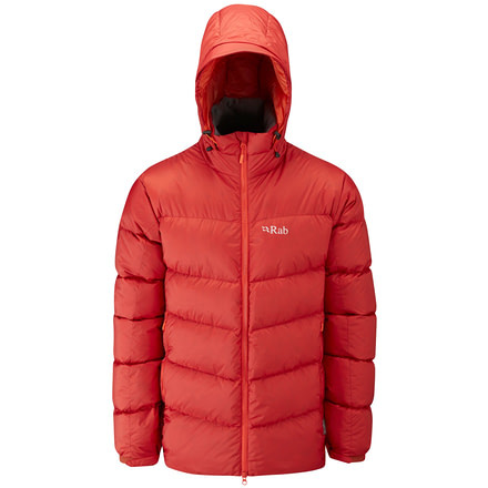 Rab Ascent Jacket - Men's-Rust/Koi-X-Large