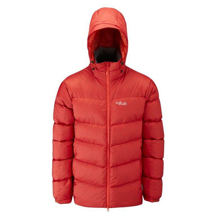 Rab Ascent Jacket - Men's-Rust/Zinc-Small