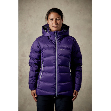 Rab Ascent Jkt wmns, Juniper/Zinc, UK12/ US M QDE-61-JU-12-DEMO