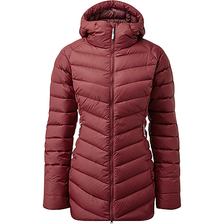 Rab Aurora Parka - Womens, Oxblood Red, 10, QDB-10-OR-10