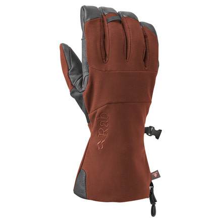 Rab Baltoro Glove - Mens, Dark Clay, Medium, QAH-66-DC-M