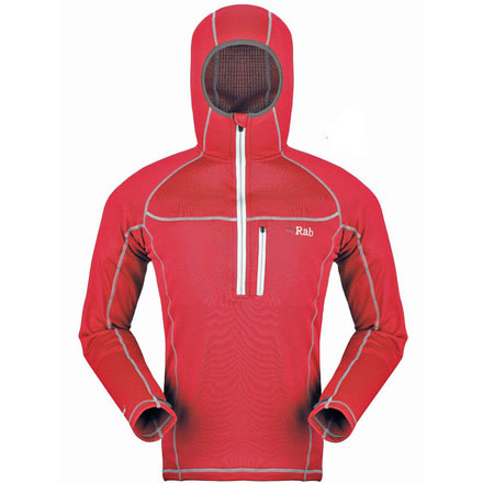 Rab Baseline Hoodie - Men's-Ember-Small