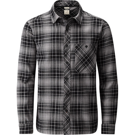 Rab Border Shirt - Men's-Granite/Black-Medium