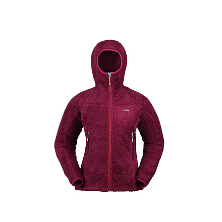 Rab Boulder Hoodie - Women's-Medium - Poison