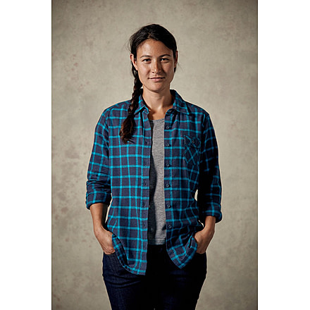 Rab Campfire Shirt - Womens, Deep Denim, 16, QCA-69-DD-16