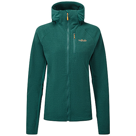 Rab Capacitor Hoody - Womens, Atlantis, 10, QFF-03-AT-10