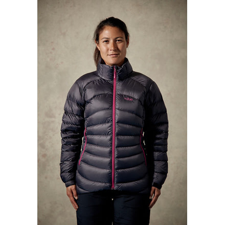 Rab Cirque Jkt wmns, Tasman/Zinc, UK12/ US M QDE-62-TA-12-DEMO