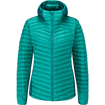 Rab Cirrus Flex 2.0 Hoody - Womens, Storm Green, 8, QIO-69-SR-08