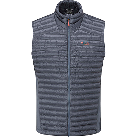 Rab Cirrus Flex 2.0 Vest - Mens, Steel, Small, QIO-76-ST-S