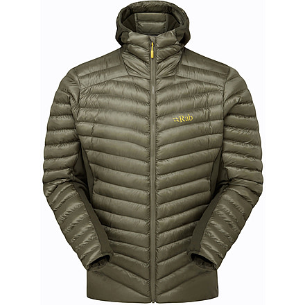 Rab Cirrus Flex Hoody - Mens, Light Khaki, Small, QIP-31-LKA-SML