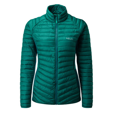 Rab Cirrus Flex Jacket - Womens, Atlantis, Size 08, QIO-24-AT-08