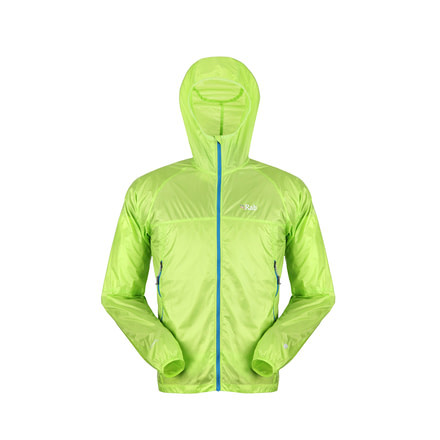 Rab Cirrus WInd Top - Men's-Chartreuse-Large