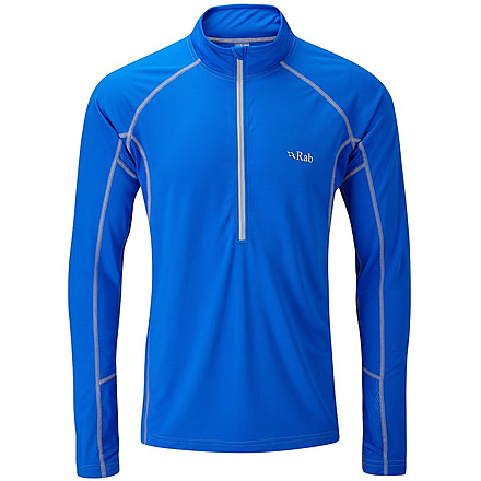 Rab Confluent Long Sleeve Zip Tee - Men's-Maya-Large