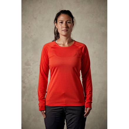 Rab Crimp LS Tee wmns, Koi, UK10/ US S QBT-86-KO-10-DEMO