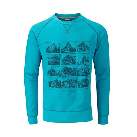 Demo Rab Fugitive Crew Top- Men's-Tasman-Medium