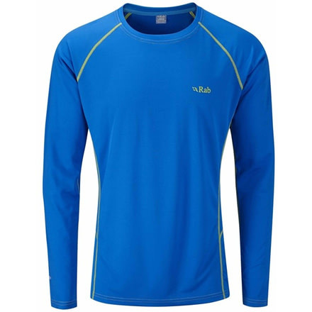 Rab DryFlo 80 Long Sleeve Tee - Men's-Maya-Large