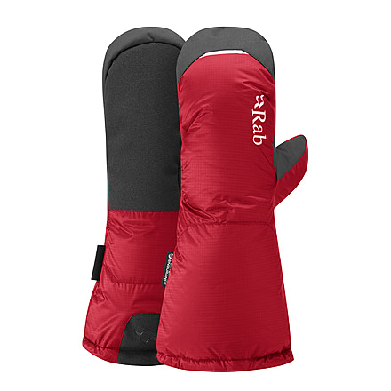 Rab Endurance Down Mitt, Cherry, X-Small, QAG-27-CH-XS