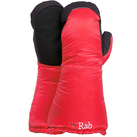 Rab Endurance Down Mitt - Mens-Cherry-Small