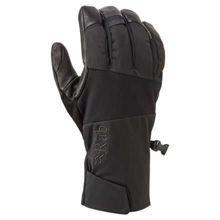 Rab Ether Glove, Black, Large, QAH-78-BL-L