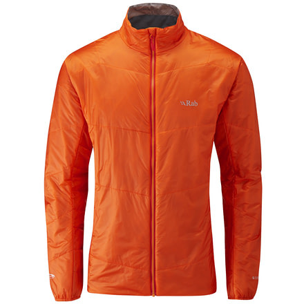 Rab Ether X Jacket - Men's-Satsuma/Gargoyle-Large