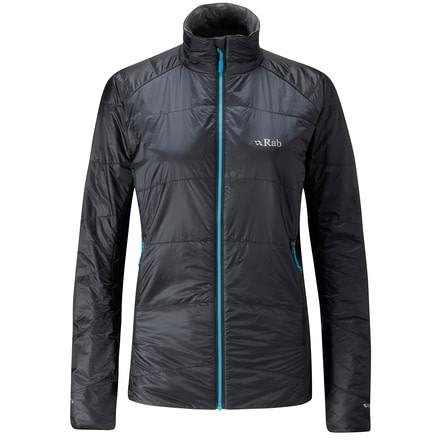 Rab Ether X Jacket - Womens-Ebony/Gargoyle-Medium
