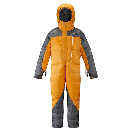 Rab Expedition 8000 Suit, Gold/Shark, Large, QED-20-GO-L