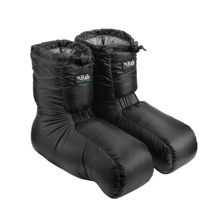 Rab Expedition Slippers, Ebony, Large, QED-17-EB-L