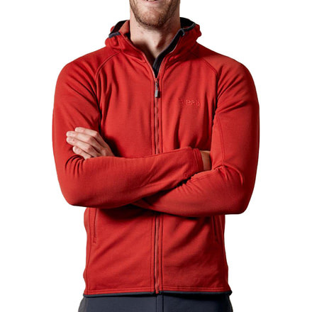 Rab Focus Hoody - Mens, Rust, Extra Large, QFA-96-RU-XL