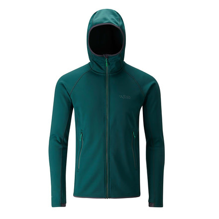 Rab Focus Jkt, Evergreen, Medium QFA-98-GN-M-DEMO