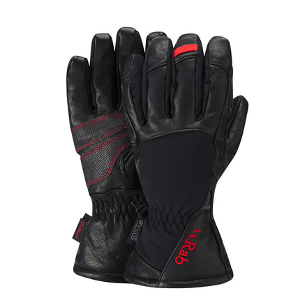 Rab Guide Glove, Black, X-Small, QAG-99-BL-XS