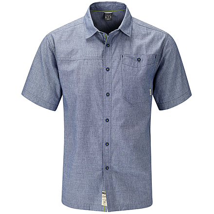 Rab Hacker Short Sleeve Shirt - Men's -Denim-Large