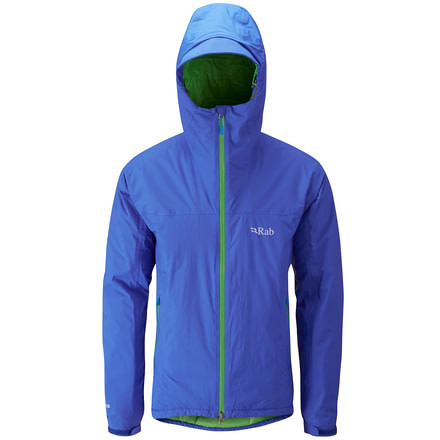 Rab Inferno Shield Hoodie - Men's-Pluto/Wasabi-Large