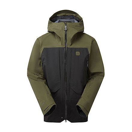Rab Khroma Converge Jacket - Mens, Army/Black, Small, QFG-27-ABK-SML
