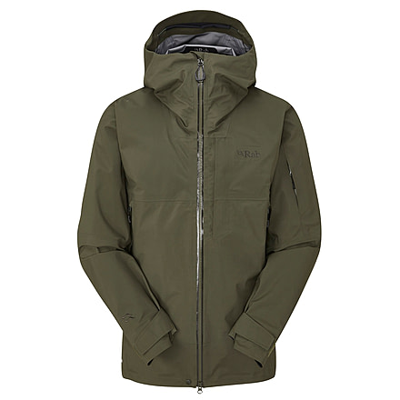 Rab Khroma Diffuse GTX Jacket - Mens, Army, 2XL, QWH-81-ARM-XXL